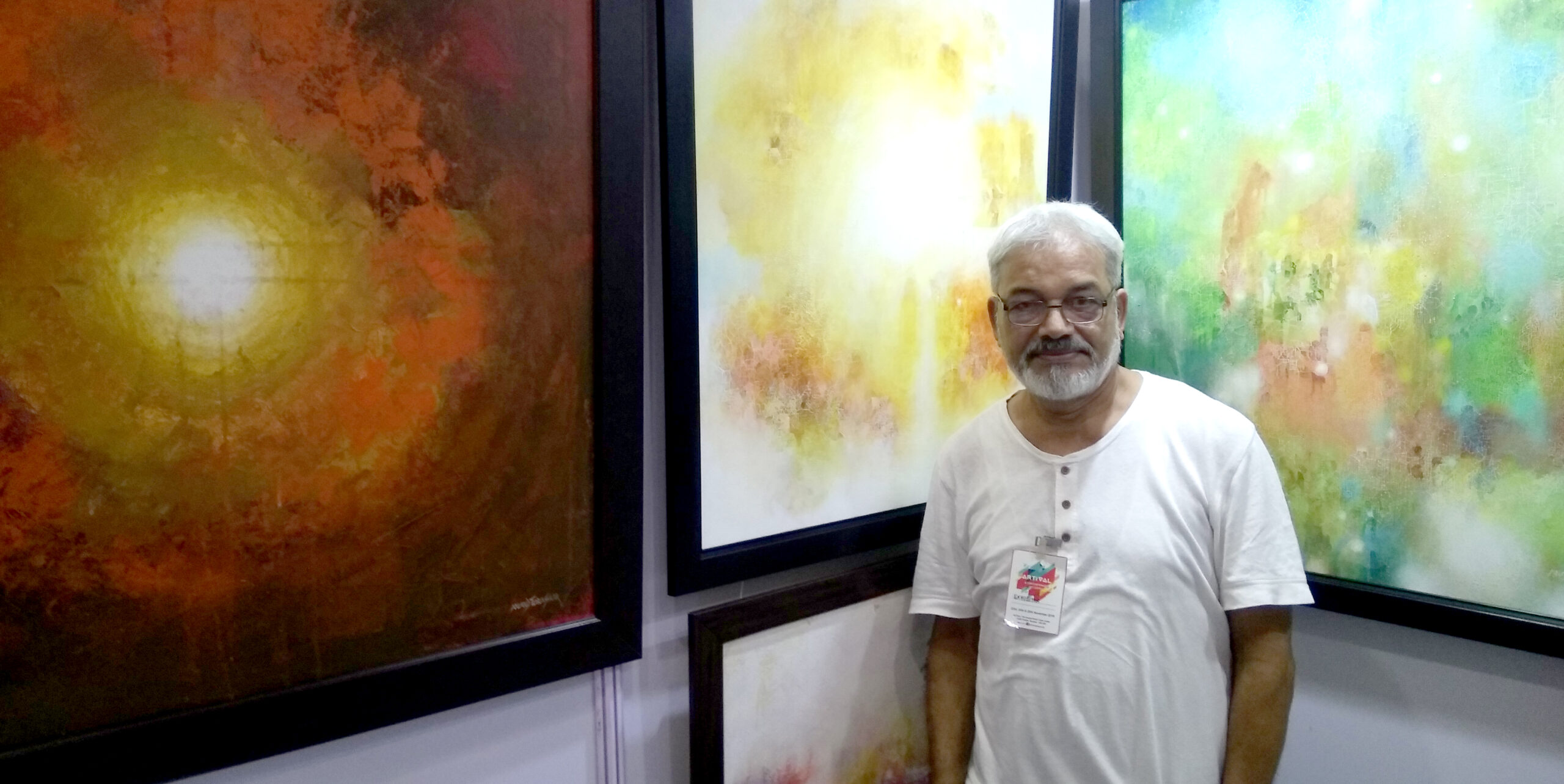 Mr. Anand Toraskar At ARTIVAL Art Event (23rd-25th NOVEMBER, 2018) : World Trade Centre, Mumbai