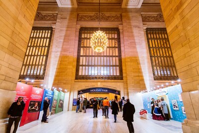 AmericanGreetings.com kicks off the season of kindness and joy as the presenting sponsor of the 2023 Grand Central Terminal Holiday Fair.