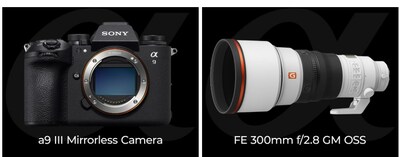 Sony a9III Mirrorless Camera with FE 300mm F2.8 Lens
