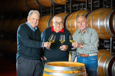 Bronco Wine Co. Founders Joseph S., Fred T. and John G. Franzia