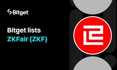 Bitget Lists ZKfair (ZKF) - Community Owned Layer 2 in its Innovation Zone (PRNewsfoto/Bitget)