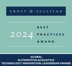 Continental Engineering Services Awarded by Frost & Sullivan for Delivering an Exceptional Acoustic Experience with Ac2ated Sound
