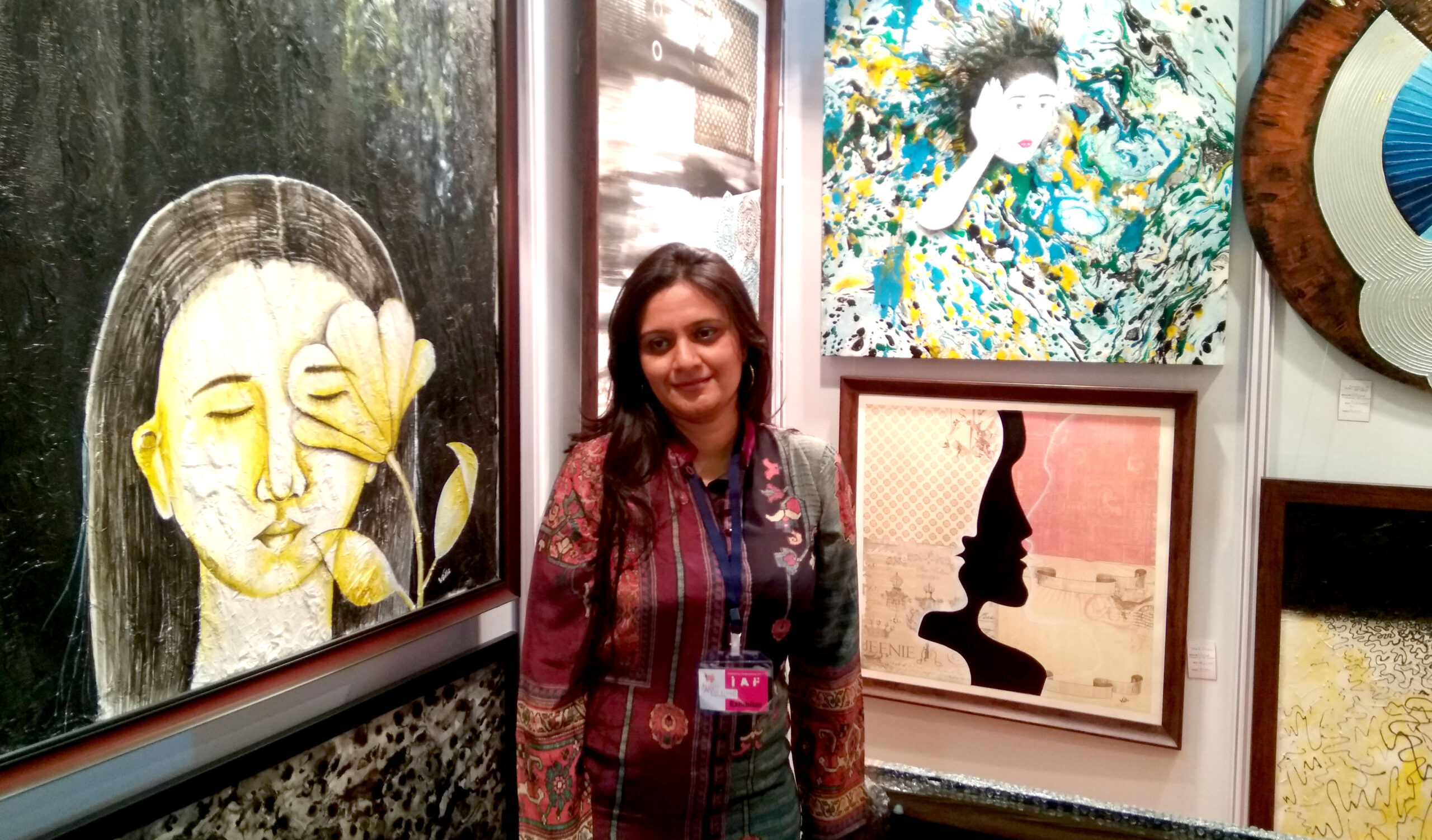 INDIA ART FESTIVAL – Mumbai 2018 : Ms. Vidhi C Parekh