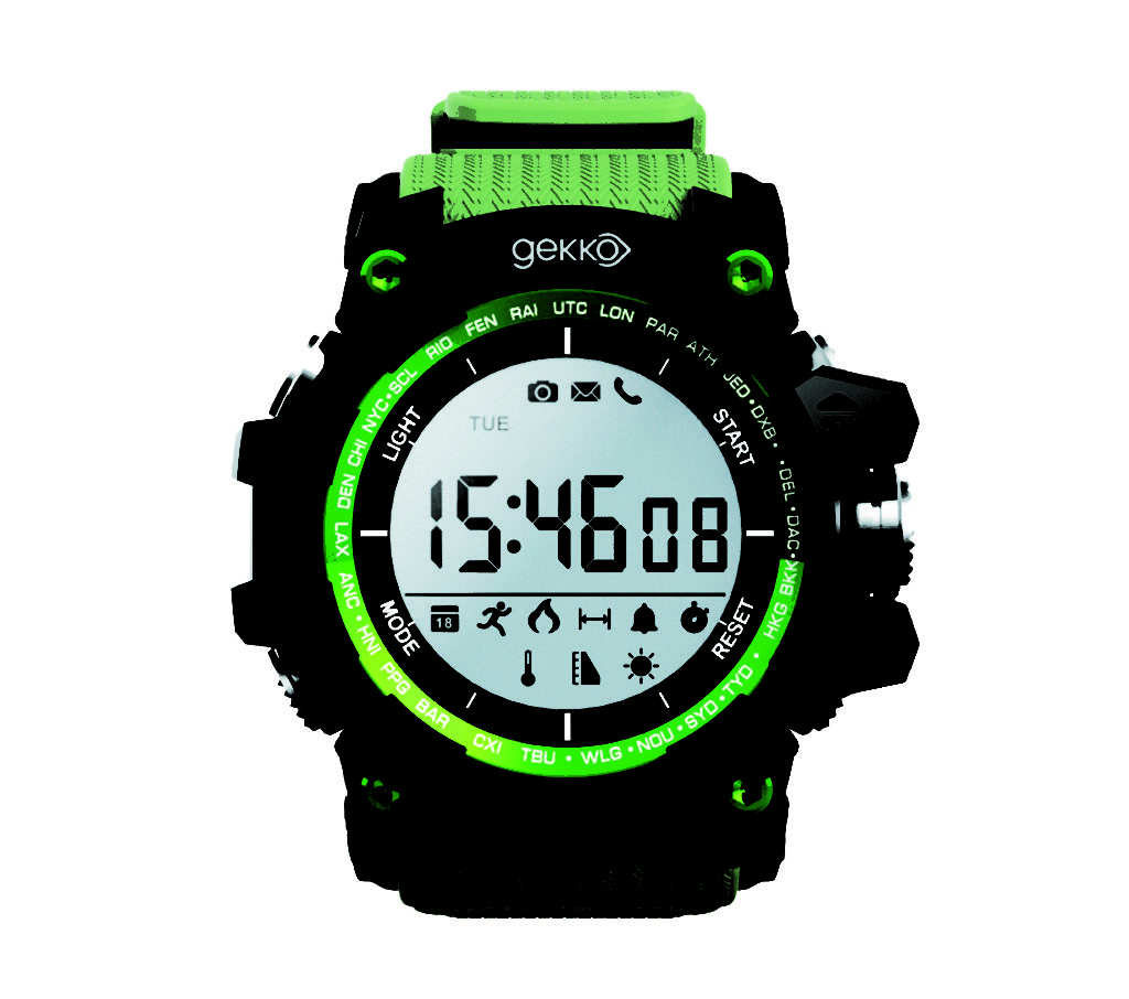 Sanzar Futureteq launches the Gekko GX1 – Hybrid Smartwatch :: Smart on the inside, Traditional on the outside