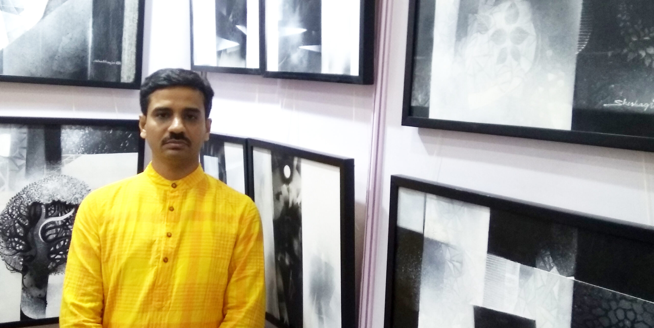 Sheshagiri K M At ARTIVAL Art Event (23rd-25th NOVEMBER, 2018) : World Trade Centre, Mumbai