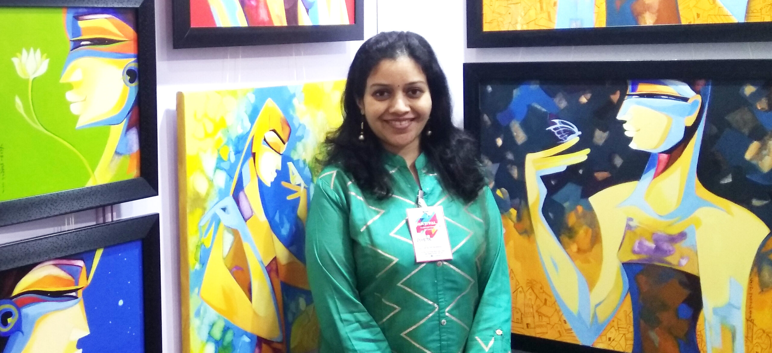 Laxmi Mysore At ARTIVAL Art Event (23rd-25th NOVEMBER, 2018) : World Trade Centre, Mumbai