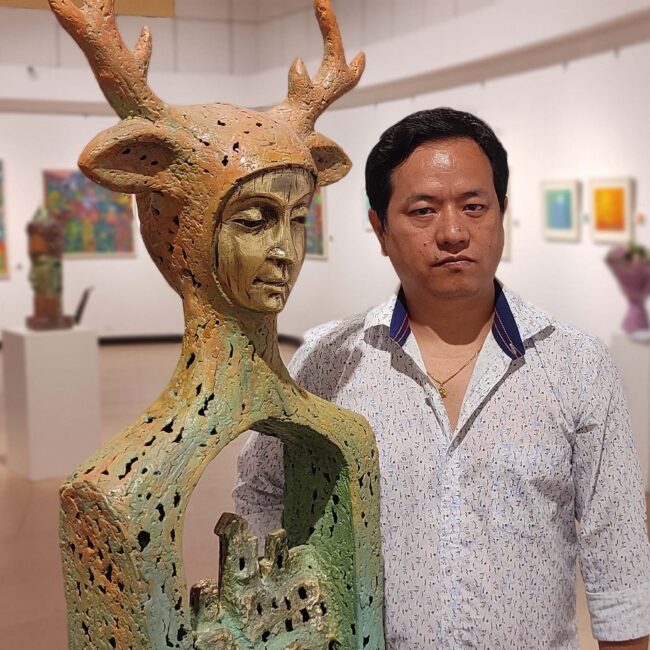An Extraordinary Sculpture Exhibition by Mr. Dinesh Singh Khundrakpam: Reflections of Life Perspectives
