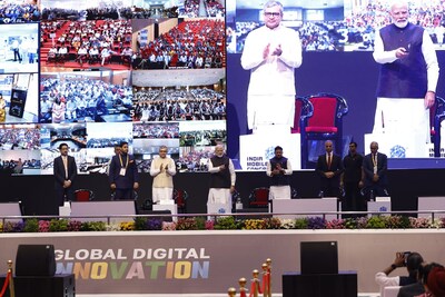 Prime Minister Narendra Modi calls for India to take global leadership in 6G at Asia’s biggest Tech Show India Mobile Congress 2023 with participation from 67 countries