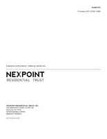 NEXPOINT RESIDENTIAL TRUST, INC. REPORTS THIRD QUARTER 2023 RESULTS