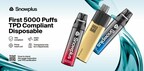 Snowplus Redefines Disposable Vaping with New 5,000 Puff E-Cigarettes