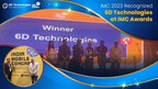 6D Technologies Receives ‘Best Enterprise Digital Transformation of the Year’ Award at IMC 2023