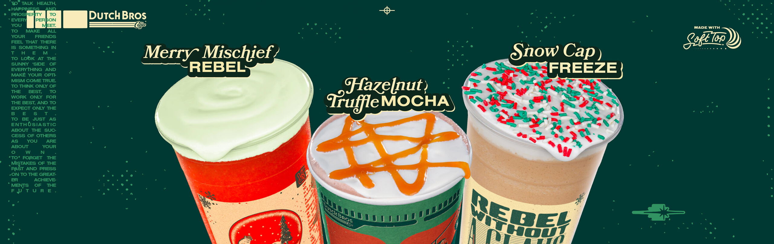‘Tis the season to be stoked: Dutch Bros launches its 2023 holiday menu!