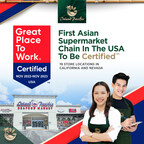 Island Pacific Supermarket Recognized as One of Fortune Magazine’s “Top 20 Best Large Workplaces in Retail”