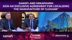 Sanofi and Minapharm Sign an Exclusive Agreement for Localizing the manufacture of Clexane®