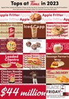 Tops at Tims in 2023: Apple Fritter unseats the Boston Cream as the top donut, Sausage Farmer’s Wrap was the #1 breakfast – what were some of Canada’s other Tim Hortons favourites this year?