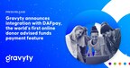 Gravyty announces integration with DAFpay™️, the world’s first online donor advised funds payments feature