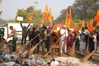 Indian Minorities Foundation brings different communities & youth together for Swachhta Seva Abhiyan at Mansa Devi Temple