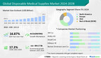 Disposable Medical Supplies Market: USD 604.17 Billion Growth Forecasted at a CAGR of 17.3% between 2024 to 2028 – Technavio