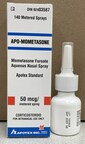 Public advisory – APO-Mometasone nasal spray: Two lots recalled due to possible risk of infection