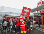 Absolutely Buzzworthy! Hundreds of Fans and Newcomers Swarmed Jollibee’s 100th Store Location in North America in Surrey, B.C. Canada