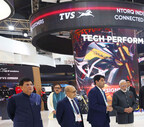 PRIME MINISTER AT THE TVS MOTOR PAVILION, COMPANY SHOWCASES ITS GLOBAL FORAY IN FUTURE MOBILITY