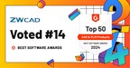 ZWCAD Named to G2’s 2024 Best Software Awards in CAD and PLM Product List