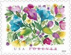 Postal Service Issues Celebration Blooms and Wedding Blooms