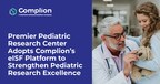 Premier Pediatric Research Center Adopts Complion’s eISF Platform to Strengthen Pediatric Research Excellence