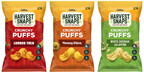 Harvest Snaps Rebrands Selects to Crunchy Puffs