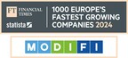 MODIFI Named one of Europe’s Fastest Growing Companies of 2024 by The Financial Times