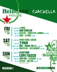 T-Pain & Fat Joe to Headline Heineken® House Lineup at the Coachella Valley Music and Arts Festival