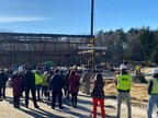 CTA Construction Managers Celebrates Topping Off of Concord Middle School