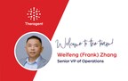 Theragent Expands Leadership Team with Weifeng “Frank” Zhang as Senior Vice President of Operations