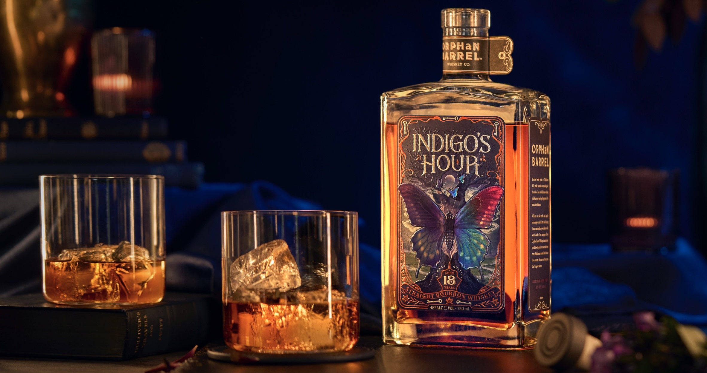 Introducing Indigo’s Hour, A Rare, Limited-Edition Straight Bourbon Whiskey Transformed Through 18 Years of Barrel Aging