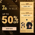 Nadula Hair Celebrates 7th Anniversary with Biggest Discounts 2024