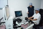 Governor Shri Rajendra Vishwanath Arlekar inaugurated the surgical robot machine at Ruban Memorial Hospital in Patna