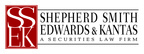 Shepherd Smith Edwards & Kantas: Family Seeks Up to M in Damages From Cetera Investment Services Over Non-Traded REIT Losses in Cole Capital, Arc Realty Finance