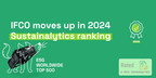 IFCO moves up in 2024 Sustainalytics ranking, rating among the top 500 companies worldwide