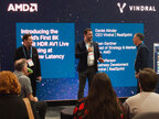 Vindral and AMD Collaborate on World’s First Commercially Available 8K 10-bit HDR Live Streaming at Ultra-low Latency