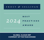NetSuite Awarded Frost & Sullivan’s 2024 Global Company of the Year Award for Leading Innovation in Cloud Business Management Solutions