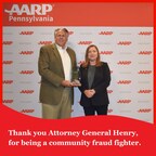 AARP Pennsylvania Recognizes Attorney General Michelle Henry as a Community Fraud Fighter