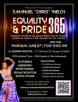 IL House Speaker Emanuel “Chris” Welch Brings Back Pride Month Celebration June 27th