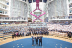 CHEERS TO WEEKEND ENERGY: UTOPIA OF THE SEAS OFFICIALLY JOINS ROYAL CARIBBEAN