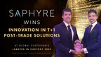 Saphyre Wins Innovation in T+1 Post-Trade Solutions Award at Global Custodian’s Leaders in Custody Awards