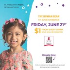 The Human Bean Announces Giveback Partnership with St. Jude Children’s Research Hospital®