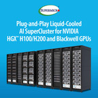 Supermicro Introduces Rack Scale Plug-and-Play Liquid-Cooled AI SuperClusters for NVIDIA Blackwell and NVIDIA HGX H100/H200 – Radical Innovations in the AI Era to Make Liquid-Cooling Free with a Bonus
