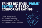 TriNet Receives “Prime” Status in ISS ESG Corporate Rating