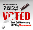 Celebrating Excellence: Gunter Wilhelm’s PREMIER ProCut 8″ Chef Knife Recognized by Newsweek in the Best Grill Accessories for 2024