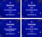 China Telecom Honoured with Four Awards by FinanceAsia