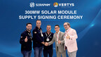 300MW! Seraphim Secures A Solar Module Distribution Agreement with Vertys Energy Group in Brazil